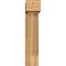 Ekena Millwork Traditional Block Rough Sawn Bracket w/ Offset Brace, Western Red Cedar, 8"W x 30"D x 38"H BKT0806X30X38TRA05RWR - alternate 3